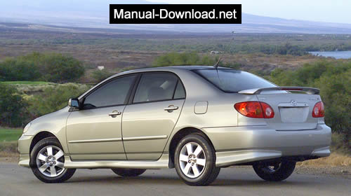 Toyota Corolla 2003-2008 Service Repair Manual Download | Instant